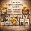 22 Faceless Digital Marketing MRR Products