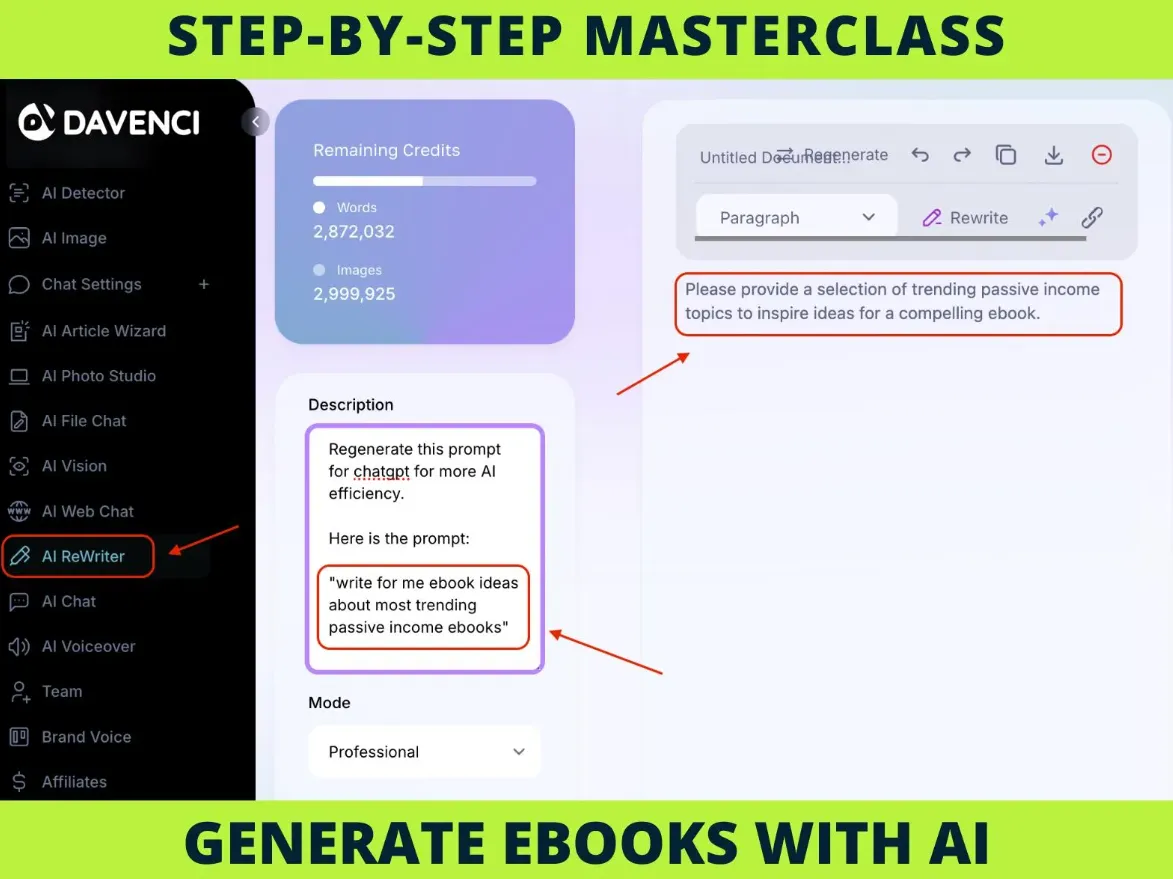 AI eBook Creation Masterclass | Step-by-Step Course with Video Lessons - Image 4