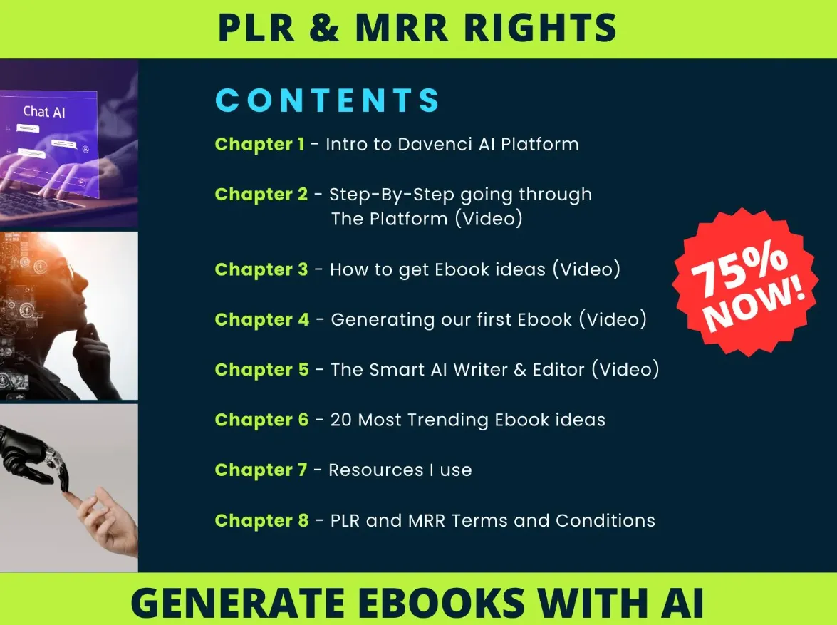 AI eBook Creation Masterclass | Step-by-Step Course with Video Lessons - Image 3