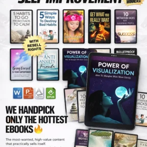 750 Self-Improvement eBooks Bundle | Digital Library with Resell Rights