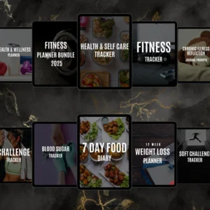 Fitness Planners Bundle | PLR & MRR Resell Rights Included