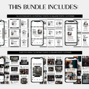 1100+ Fitness & Gym Templates Bundle — PLR & MRR Rights Included