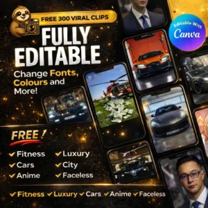 Male Fitness Reels Bundle — 600+ Ready-to-Use Videos | Digital Download