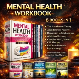 Mental Health Workbook 6 Books in 1 The Attachment Theory
