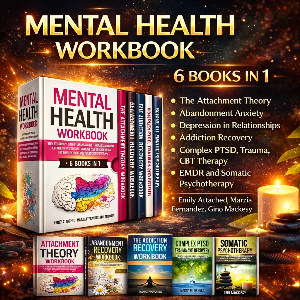 Mental Health Workbook 6 Books in 1 The Attachment Theory