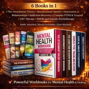 All-in-One Mental Health Workbook (6 Titles) | Attachment Theory & Anxiety Relief