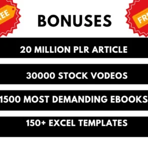 3 Million eBooks Mega Bundle + 3 Million PLR Articles | Reseller Rights