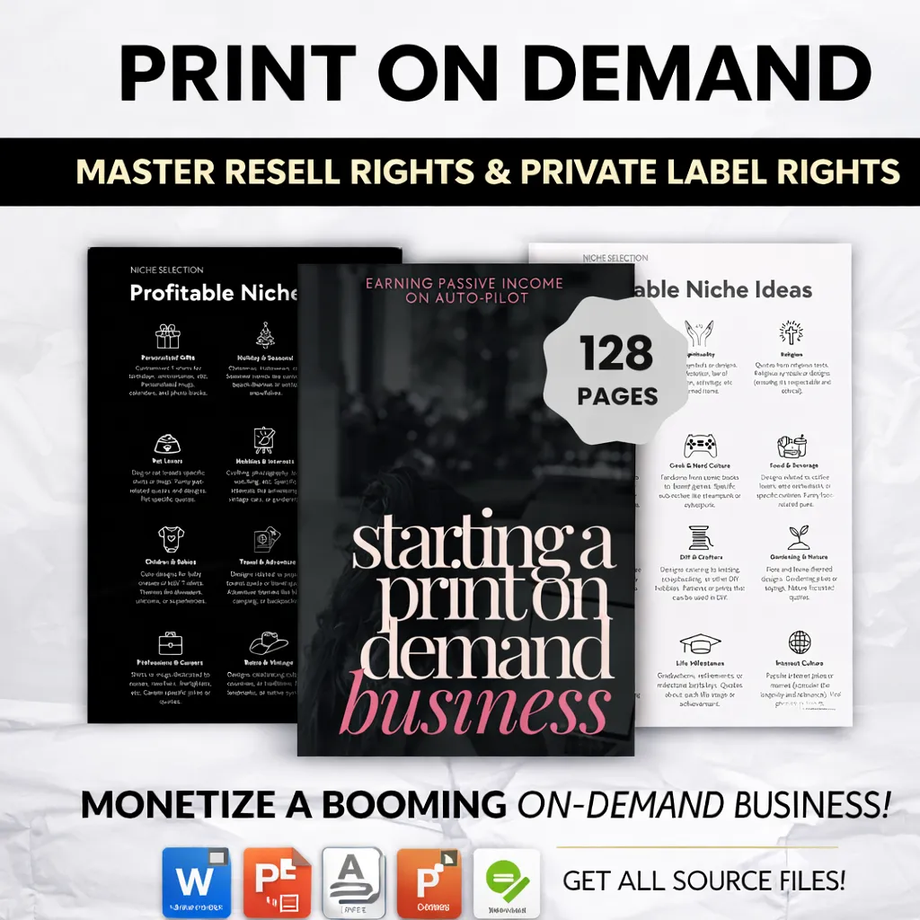 Print On Demand Business Guide