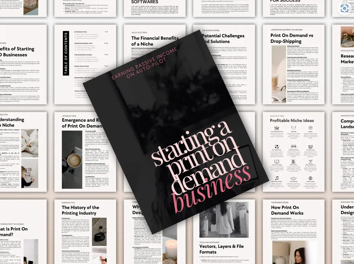 Print On Demand Business Guide