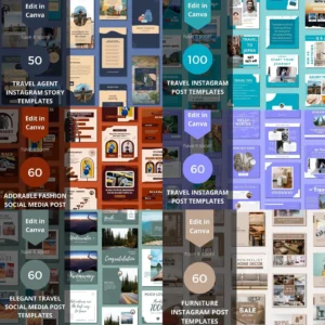 3,500+ Canva Editable Social Media Templates – Ultimate Mega Bundle